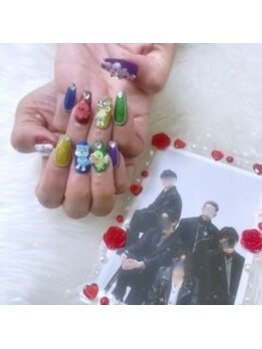 プリュム(Plume)/3D/推しネイル/キャラクター