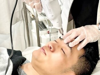 アップライン(Up Line)の写真/【エクソソーム/高濃度炭酸】経営者や営業の方必見！肌改善で第一印象UP☆毛穴洗浄×血行促進で即効果◎