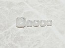 【FOOT】Wグラデーションネイル