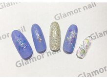グラマーネイル(Glamor nail)/☆定額 アルミ×ワンカラー¥6800