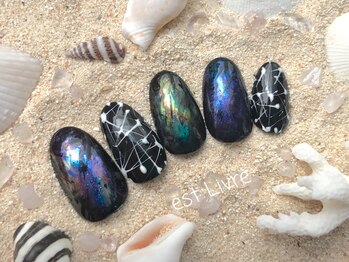 エストリブレ(estLivre)/ラブラドライトネイル