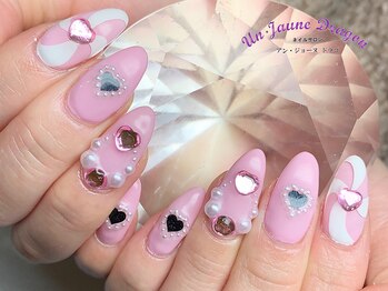 アン ジョーヌドラゴ/【自爪ネイル】ピンクネイル