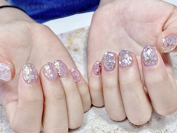 ティーエス ネイル ガーデン(T.S Nail Garden)/ちぐはぐキラキラ