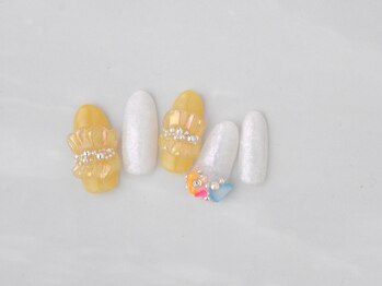 テラスアヴェダ 心斎橋店(Terrace AVEDA)/フリルネイル