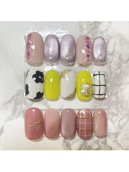 4月定額デザインサンプル　10種