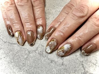 ネイルサロンファストネイルプラス 新宿店(FAST NAIL PLUS)/2025夏ネイル【ニュアンス】