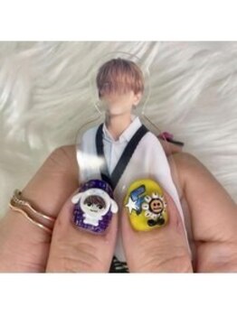 プリュム(Plume)/3D/推しネイル/キャラクター