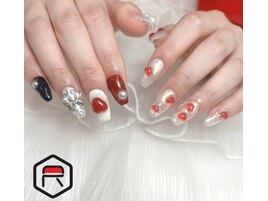 アシメデザインネイル☆