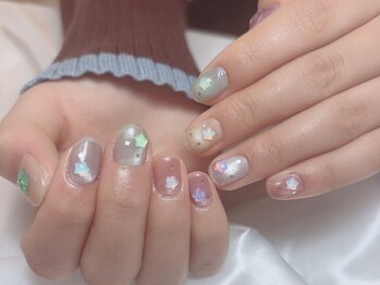 モーヴ(MAUVE)/ジェル/10本アート