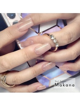 マカナ(Makana)の写真/洗練されたシンプルデザインや上品なオフィスネイル等多数ご用意★長くネイルを楽しみたい方にオススメ♪