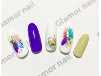 グラマーネイル(Glamor nail)/アルミ☆定額ネイルBクラス¥7800