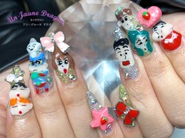 【ロングネイル】３Dネイル
