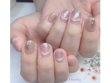 ハーティー(Hearty)/水彩ネイル