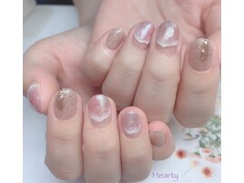 水彩ネイル