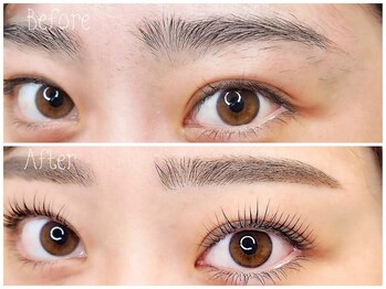 アイラッシュサロン ブラン イオンモール船橋店(Eyelash Salon Blanc)の写真/眉毛のお手入れ方法が分からない方必見!!専門スタッフが骨格診断から自眉毛を生かしたスタイリング！