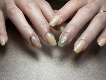 アムネイル(am.nail)の写真/【ご新規様もリピーター様も！】ジェルオフ無料☆凝ったデザインネイルもオフ無料なので通いやすい♪