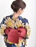 夏限定♪ヘアセット着付けセットメニュー