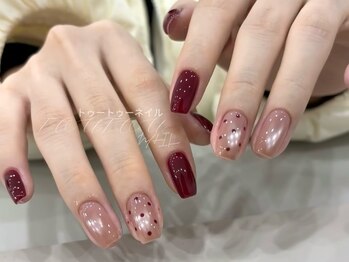 赤xドットxマグネット