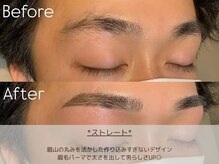 ミレボ 心斎橋(ME.REBO)/心斎橋男らしさUPストレート眉