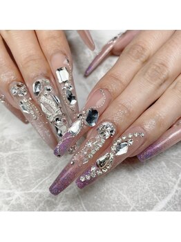 ジュウェル 宜野湾店(Nail Salon Jewel)/スカルプで可愛いストーンネイル