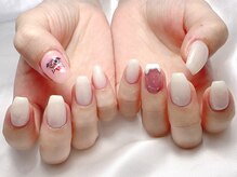 シェリーピンク(cherie pink)/クリスマス2本アート