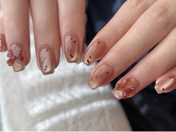 ヨル 北堀江(yol.)/バレンタインネイル☆