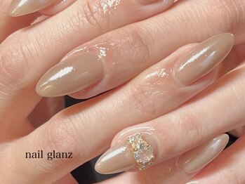 ネイルグランツ(nail glanz)の写真/【ご新規様大歓迎】府中でネイルサロンをお探しの方へ◆ワンカラー(限定色)4290円～/シンプル定額6600円～