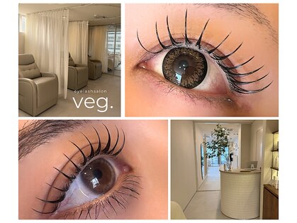 まつ毛パーマ/マツエク/眉毛/LED/フラットラッシュ veg.【ベグ】久屋大通店の写真