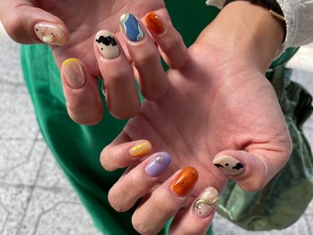 クイーン オブ ネイル サロン白金(Queen of Nail)の写真/《持ち込み画像OK☆》抜群の再現力と理想以上の仕上がりに満足度◎思わずずーっと眺めていたくなる指先に♪