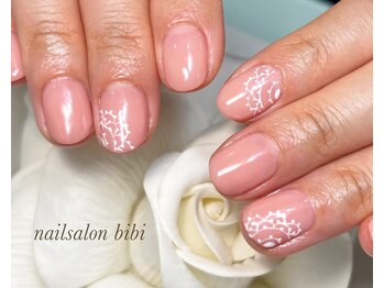 ネイルサロン ビビ(bibi)/レースデザイン
