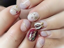 NKC/クリスマスネイル