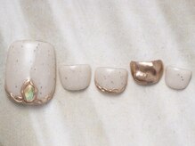 アイネイルズ 天神今泉店(I-nails)/【akane.e】ニュアンスフット