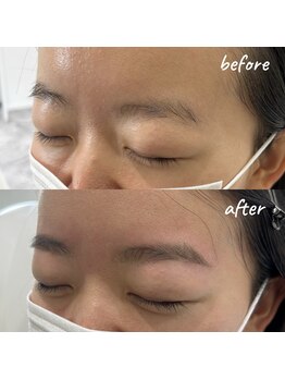 アイブロウドット 岐阜店(iBROW.)/美眉スタイリング☆befor⇒after