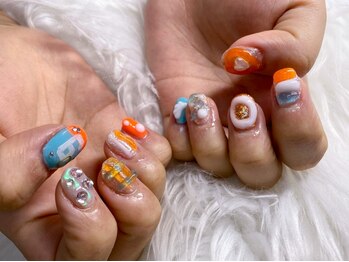 ディーゴーイチ(D51)/持ち込みデザインネイル