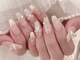 ソラネイル アヤセ(SORA NAIL AYASE)の写真/爪の短さ/弱さでお悩みの方も指先を細く長く女性らしい指先に♪シンプル~ハイセンスなデザインまで種類豊富