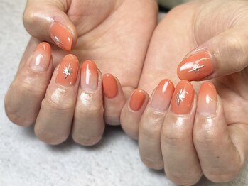 バーガンディ 鶴田(BURGUNDY)/ワンカラー×グラデーション