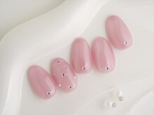 ホワイトネイル 難波店(WHITE NAIL)/ストーン/ドット/オフィスネイル