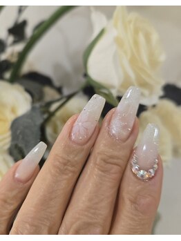 ネイルサロンシャネイル/雪の結晶