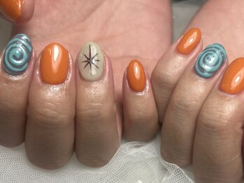 ジョアネイル(JOA Nail)/定額/４本アート/手描きアート