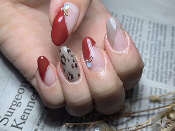 デザインネイル10870円