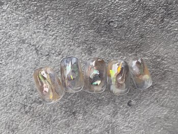 サニエプラス(Sagnier+)/クリアカラーにキラキラとシェル