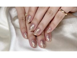 ラメ★ワンカラー★長さ出し