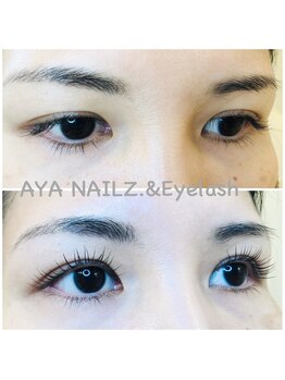 アヤネイルズ アンド アイラッシュ(AYA NAILZ.＆Eyelash)/次世代まつげパーマ