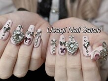 ウサギネイル 新大久保店(usagi nail)/春かわいいネイル