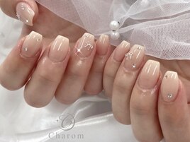 ちゅるんガーリーネイル