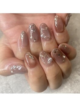 ネイルサロンファストネイルプラス 新宿店(FAST NAIL PLUS)/2025夏ネイル【ハートネイル】