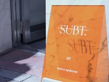 サブト 目黒(SUBT.)の雰囲気（リクライニング×個室空間[目黒駅/メンズ眉毛サロン/アイブロウ]）