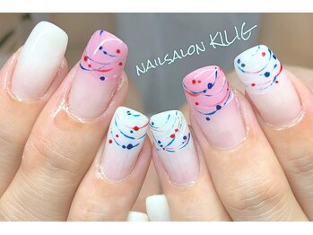 ネイルサロン キリグ(KILIG)/水風船アート