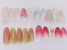 ネイルサロンアンドジュエリー アリュール(ALLURE)/６月定額デザインB（￥5830）