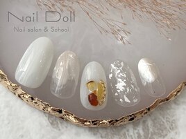 天然石　パワーストーンネイル